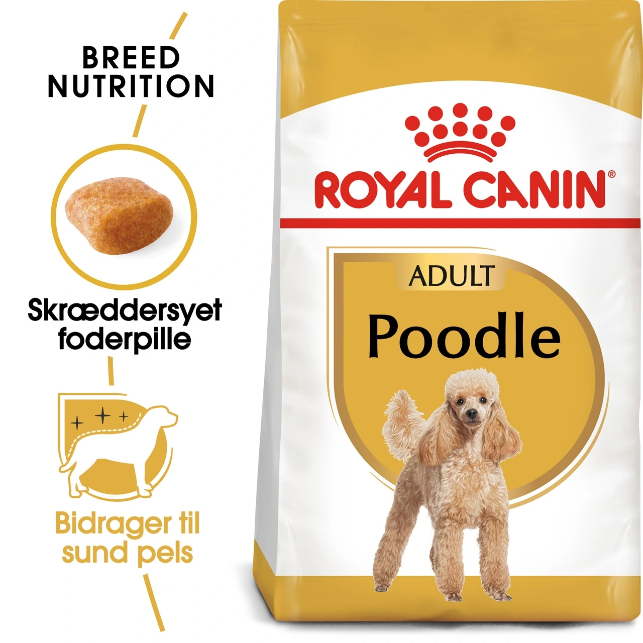 Royal Canin Poodle Adult 7,5 kg - tørfoder til voksne pudler